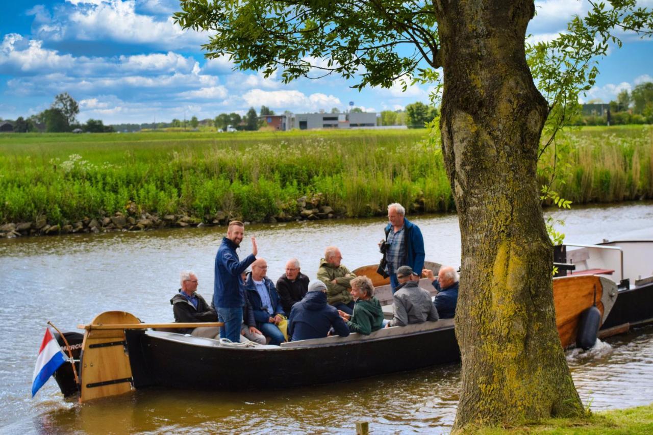 Pod Huisje Met Hottub Dokkum Esterno foto