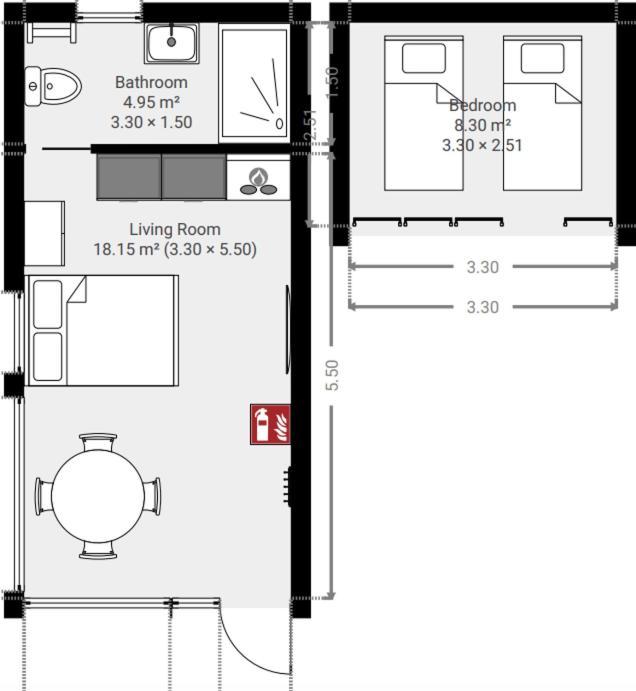 Pod Huisje Met Hottub Dokkum Esterno foto